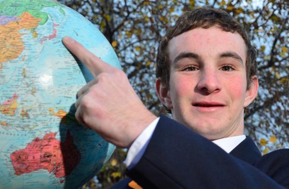 Hyde-bred Max Cameron is travelling to Japan to represent New Zealand at the International...