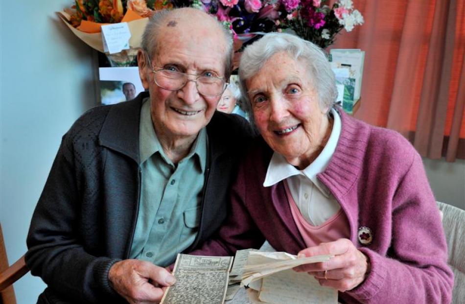 Jack and Helen Bremner, of Wingatui, who celebrated their 70th wedding anniversary this week,...