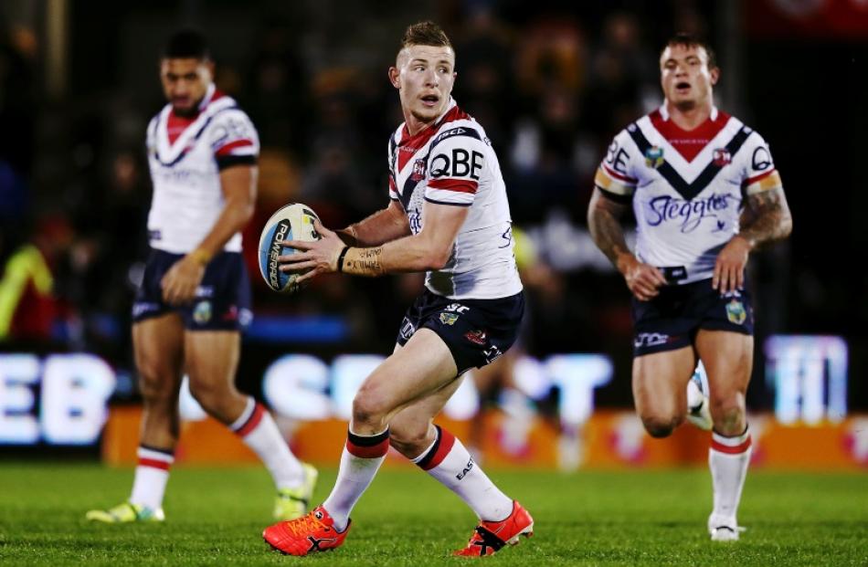 Jackson Hastings in action last year for the Roosters. Photo: Getty Images