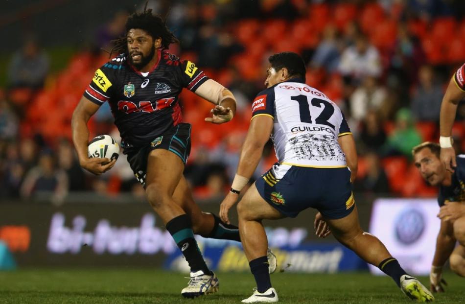 Jamal Idris in action for the Penrith Panthers in 2014. Photo: Getty Images