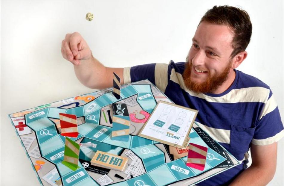 James Hamilton throws the dice on his new Safety Sleuths board game which aims to teach children...