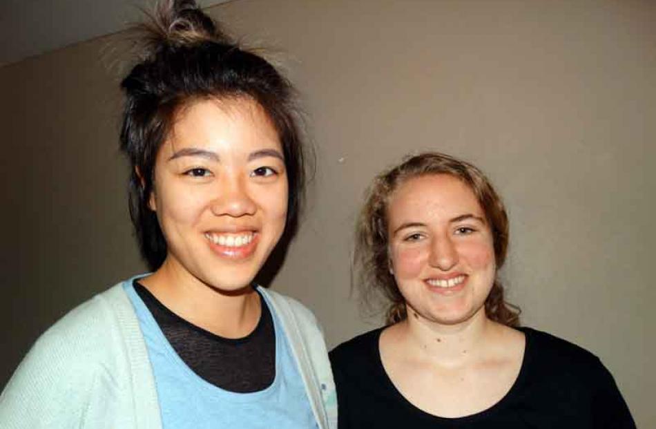 Jen Huang and Nathalie Nasrallah, both of Auckland.