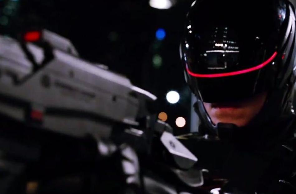 Joel Kinnaman stars as version 2.0 of Robocop. Photo supplied.