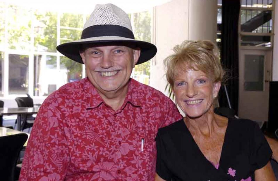 John Broughton and Robyn Black of Tauranga.