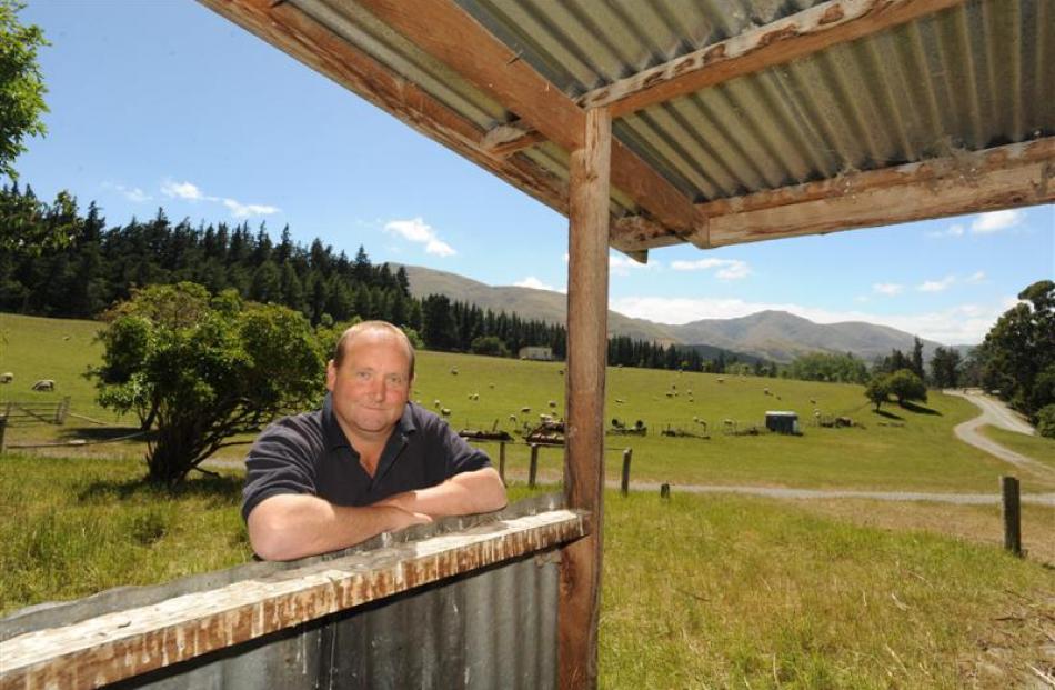 Johnny Bell on his family's historic property, Shag Valley Station. Photos by Peter McIntosh.