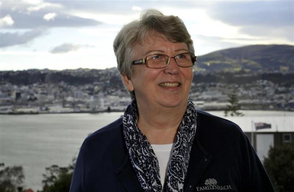 Judy Jones is visiting Dunedin as part of a three-week speaking tour. Photo by Gregor Richardson.