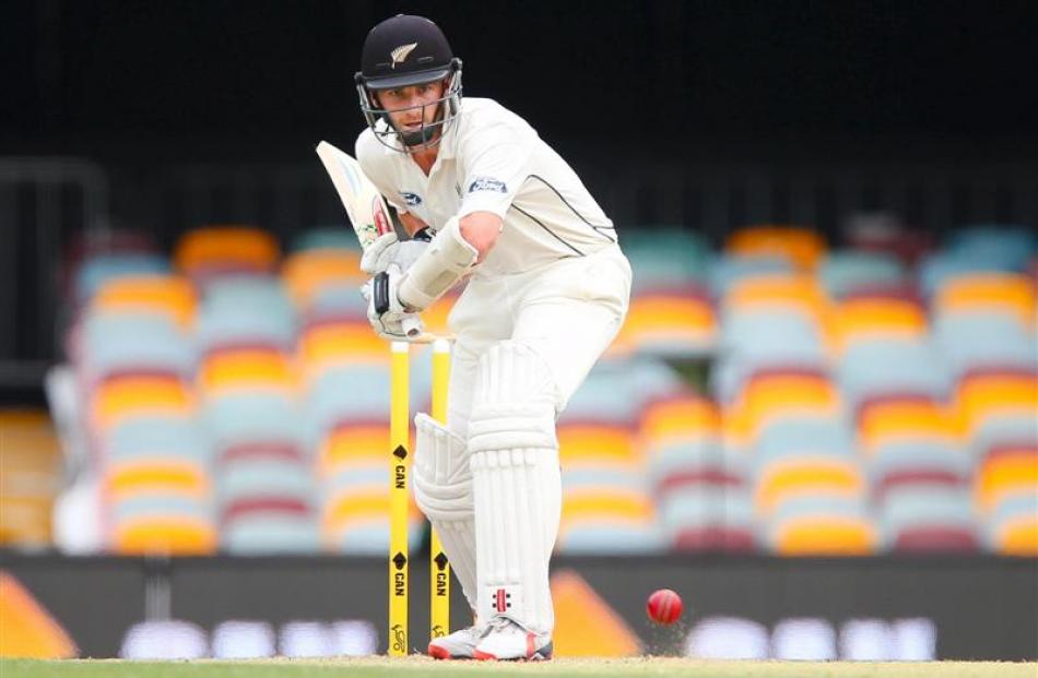 Kane Williamson bats during New Zealand's first innings against Australia. Photo: Reuters
