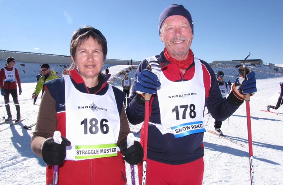 Karen Marinkovic and Mike Turner, both of Wanaka.