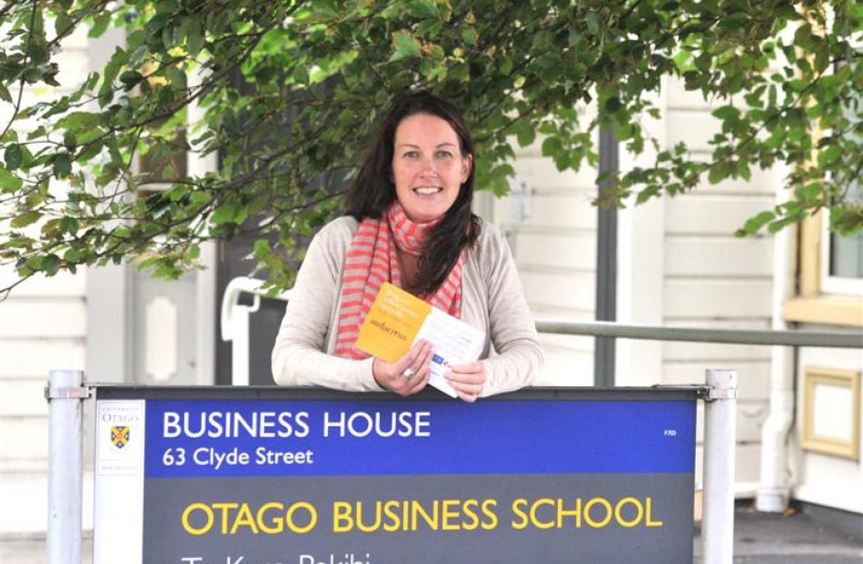 Kate Turnbull is keen for students and the business community to become involved with the...