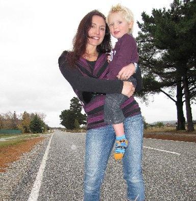 Kim Coll, of Hawea Flat, with son Dean. Mrs Coll is hoping for a part in an advertisement based...