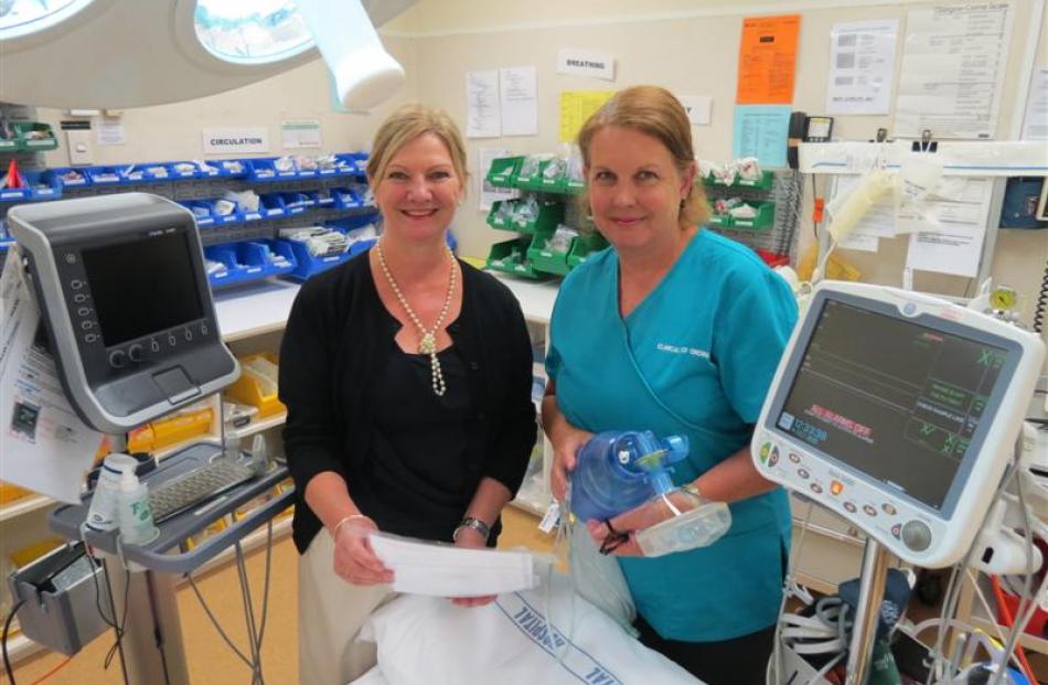 Lakes District Hospital operations manager Janeen Holmes (left) and clinical nurse co-ordinator...