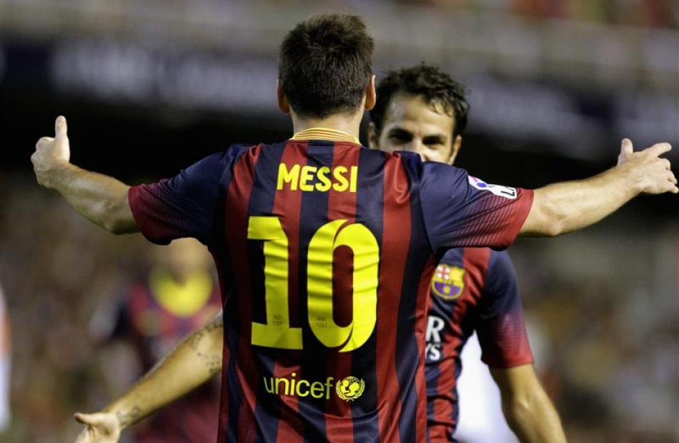 Lionel Messi. Photo by Reuters.