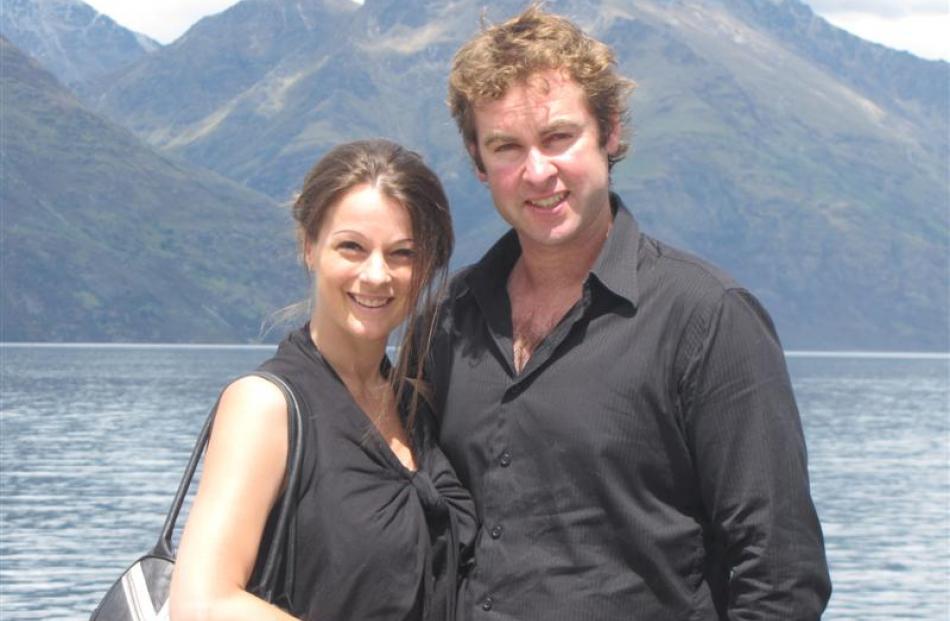 Lisa and Hayden Cosgrove, of Queenstown, winners of the competition to re-celebrate their wedding...