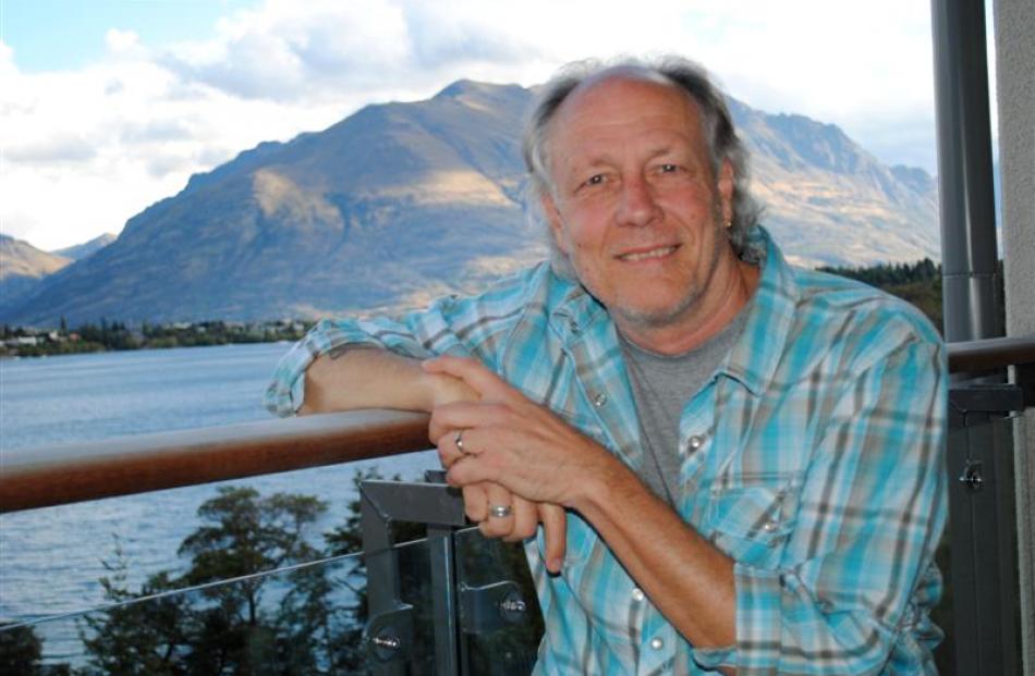 Little River Band vocalist and oldest member Wayne Nelson relaxes in Queenstown this week before...