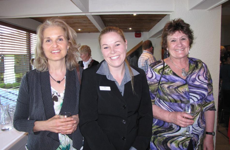 Liza Devine of Queenstown, Tina Dixon of Tauranga, and Jane Loe of Arrowtown.