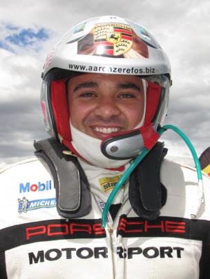 Los Angeles-based Australian Porsche driver Aaron Zerefos.