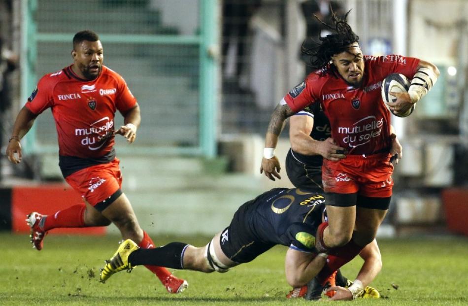 Ma'a Nonu carries the ball for Toulon. Photo: Getty Images