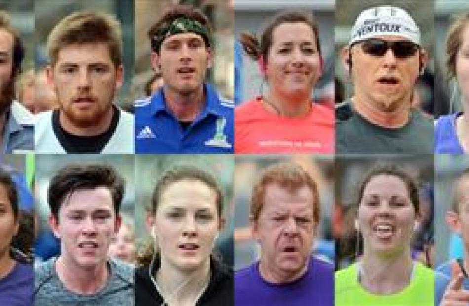 Marathon competitors in action. Photos by Gerard O'Brien. Click to enlarge