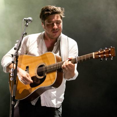 Marcus Mumford of Mumford & Sons.  (Photo by Erika Goldring/Getty Images)