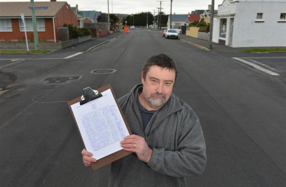 Marlow St resident Trevor McStay has gathered 270 signatures in petition to reopen access to the...