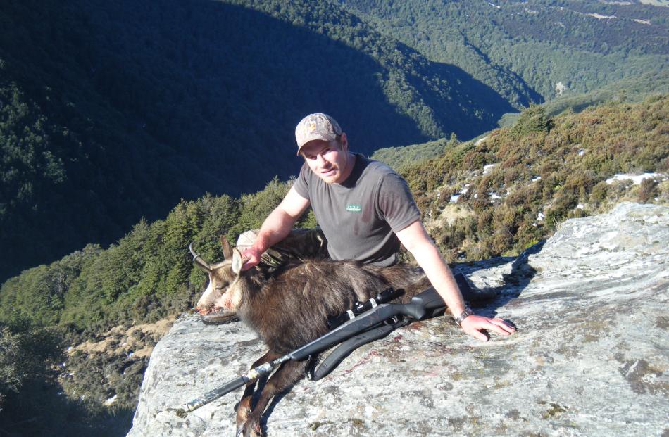 Matthew Laing "just loved being up in the hills". Photo supplied.