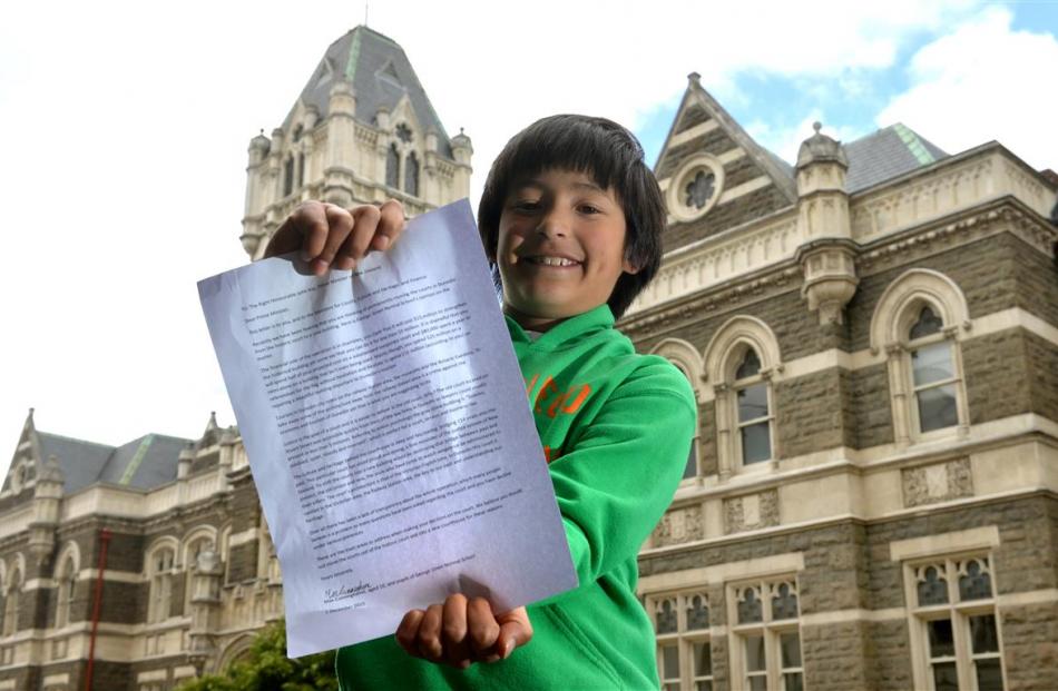 Max Cunninghame’s petition for saving Dunedin’s courthouse boasted 81 signatures from his...