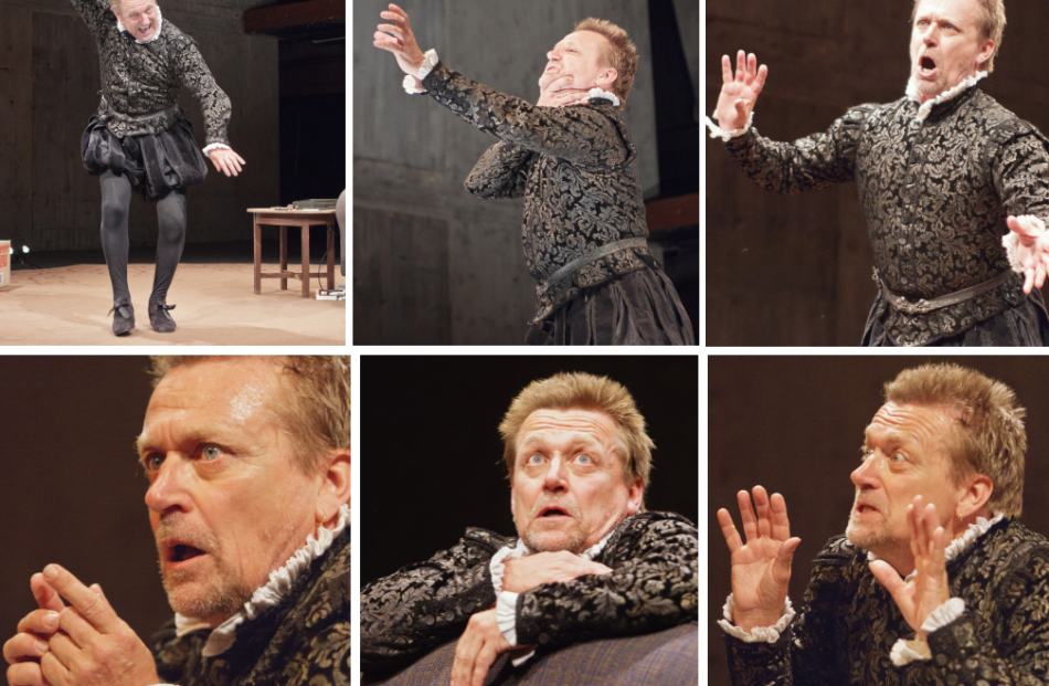 Michael Hurst in Brainstorming the Bard. Photos by Robert Catto.
