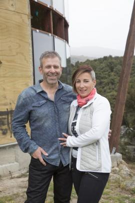 Mike Hodges and Cathy Mann say building their Luggate house has been ''a bit difficult''. Photos...