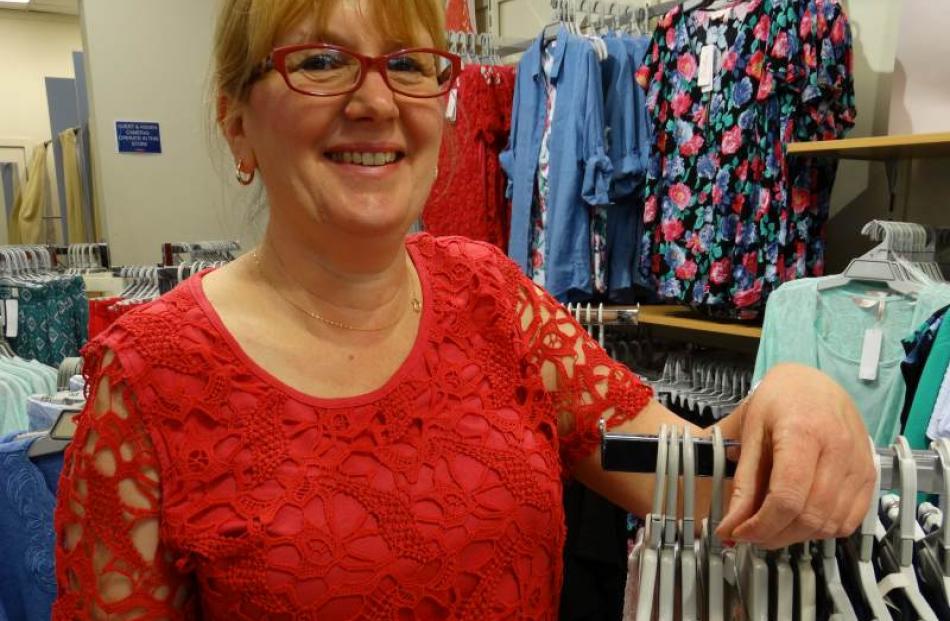 Millers Dunedin assistant manager Lilian Robertson says she loves making her customers feel '...