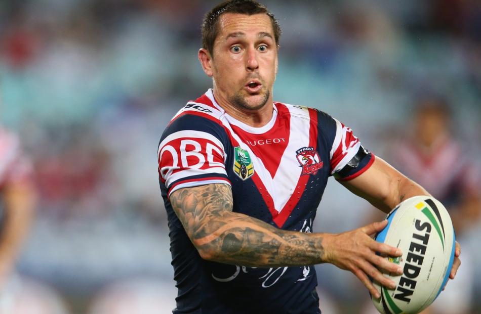 Mitchell Pearce. Photo by Getty