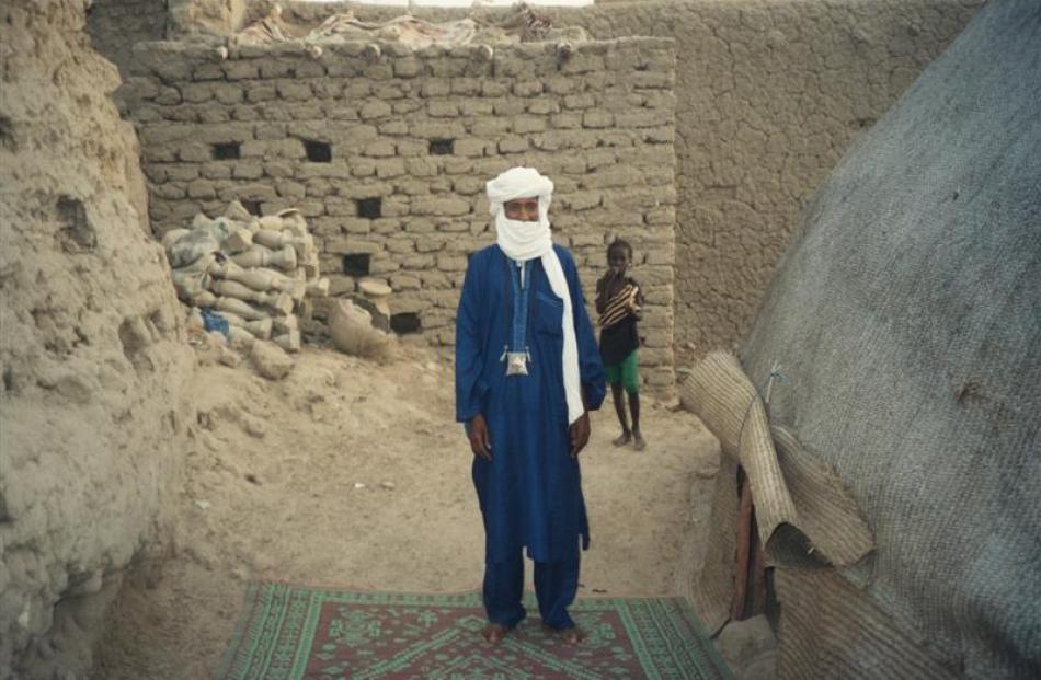 Mohamed, the nomad in Timbuktu. Photos by Alistair McMurran.