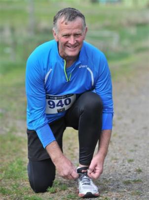 Mosgiel runner Rob Urquhart is enthusiastic about the potential of  trail running on the Taieri....