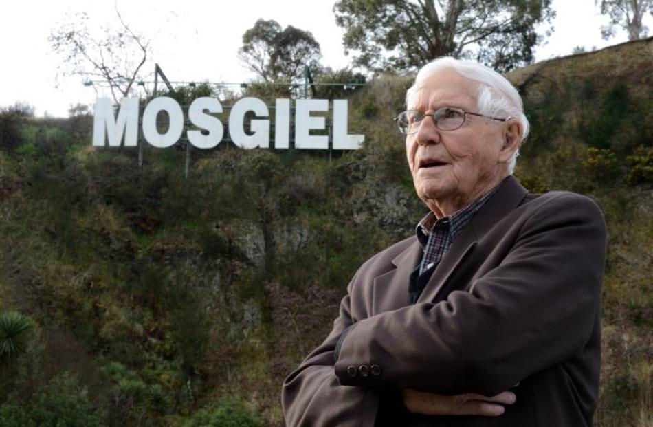 Mosgiel's prominent sign needs more protection from vandals, its instigator,  Neil Buckley,...