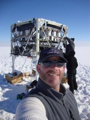 Mr Beange in the Antarctic a few years ago. Photos supplied.