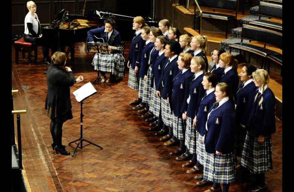 Timaru Girls' High School year 9 to 13 pupils.