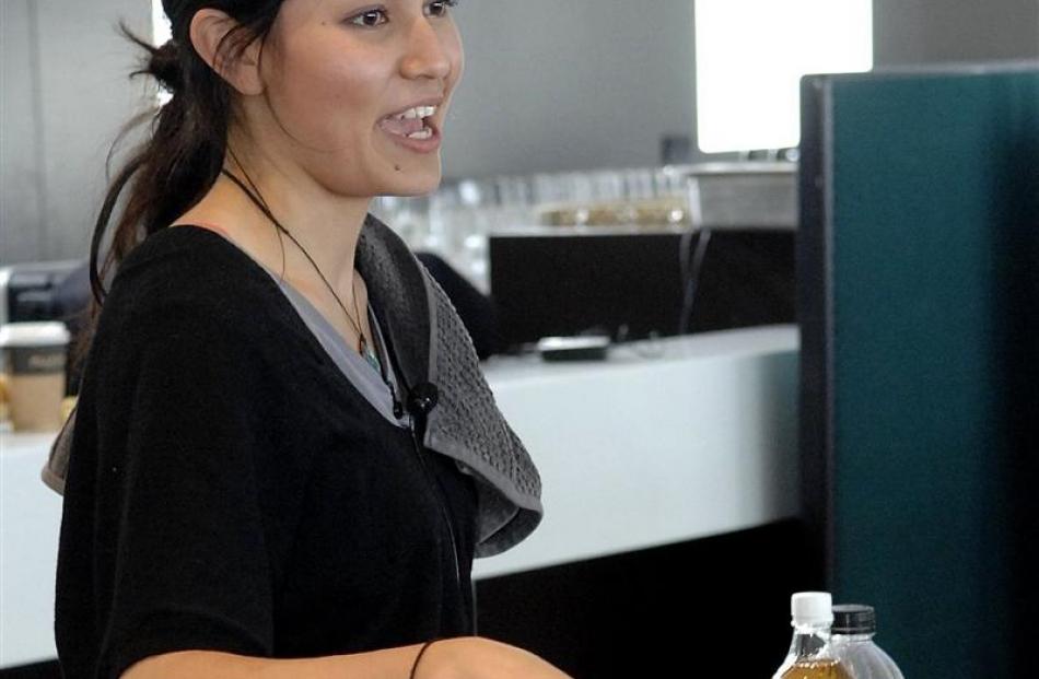 Nadia Lim, the winner of the 2011 season of MasterChef NZ and a dietitian, is on a promotional...