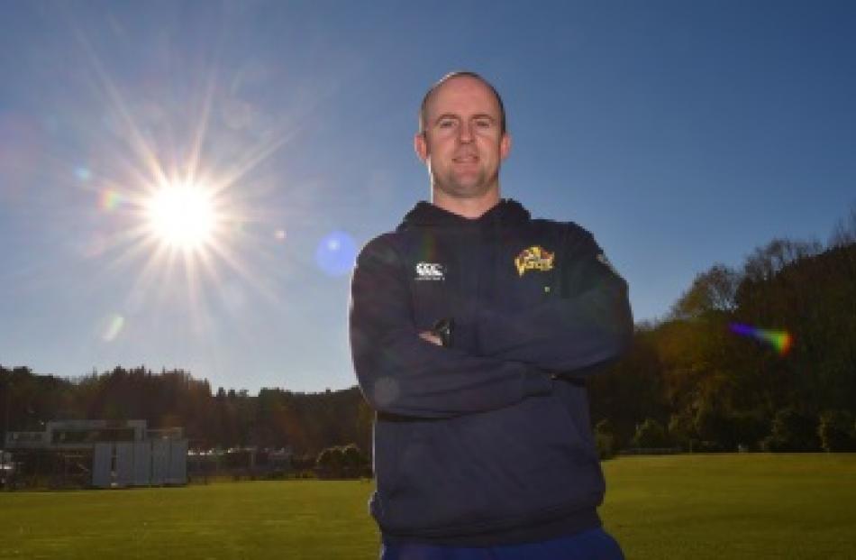 Nathan King at the University Oval. Photo by ODT.
