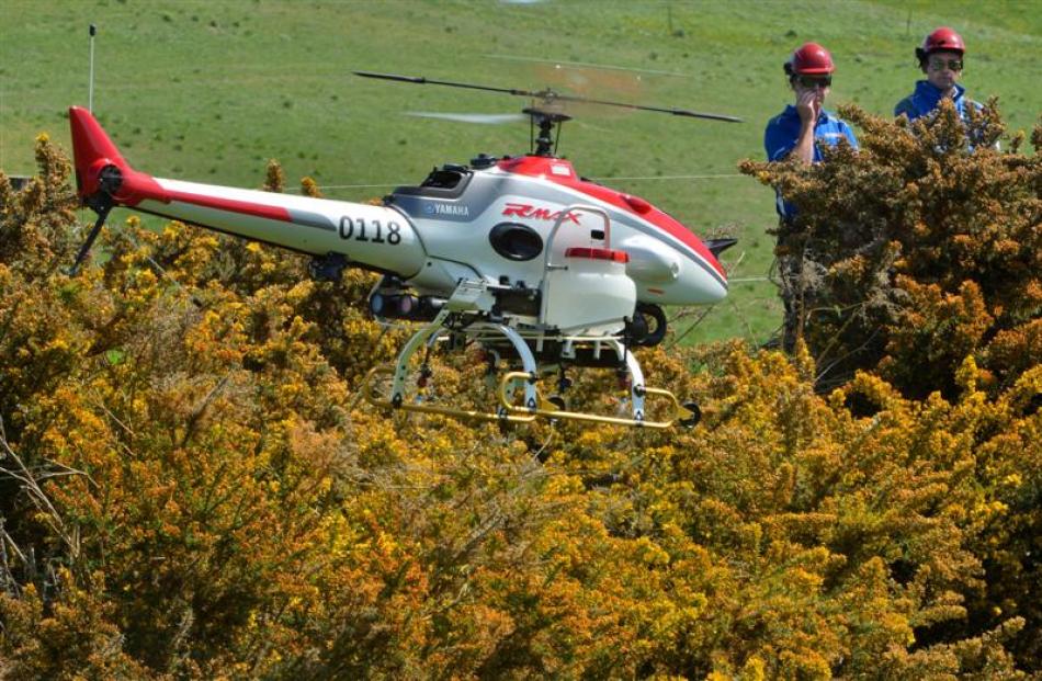 Drone Spray Helicopter Flies By Wire Otago Daily Times Online News