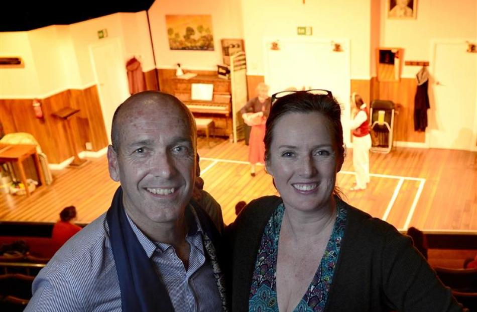 New Fortune Theatre general manager Nicholas McBryde and artistic director Lara Macgregor at a...