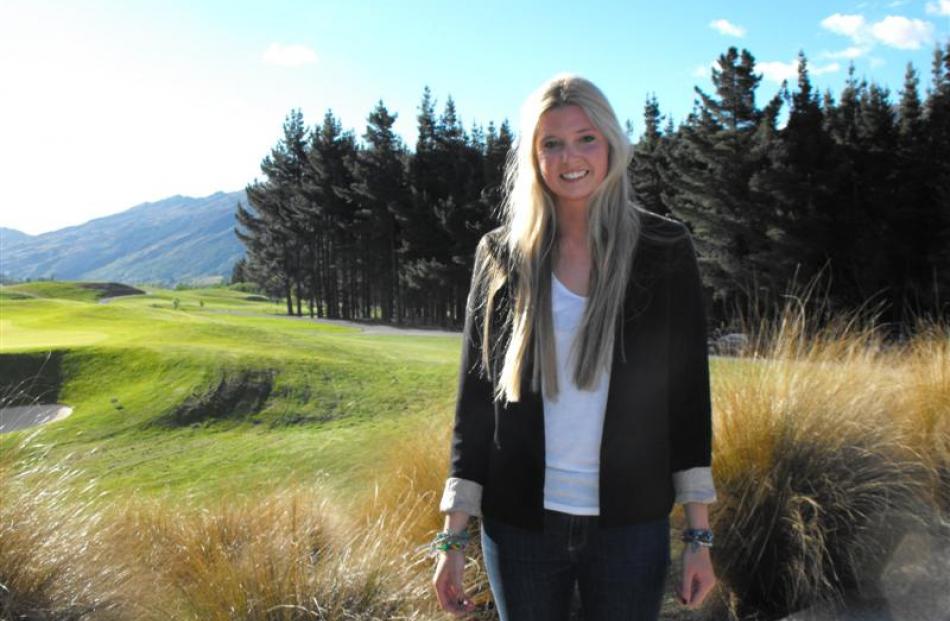 New Zealand teenage singer Jamie McDell at The Hills  last year.  She will  perform at the PGA...