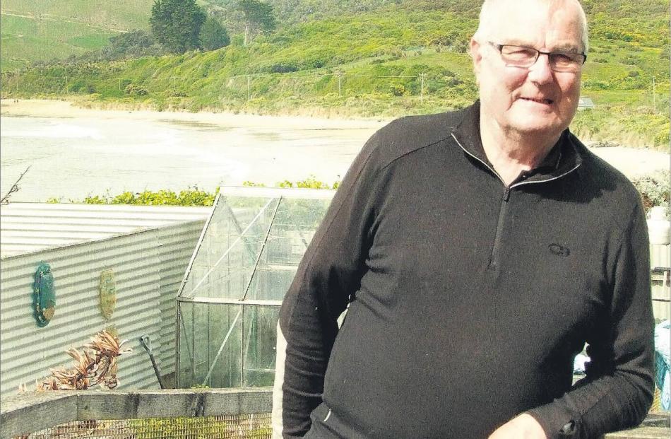 Norman Woods, at home in Kaka Point. Photo: Steve Hepburn