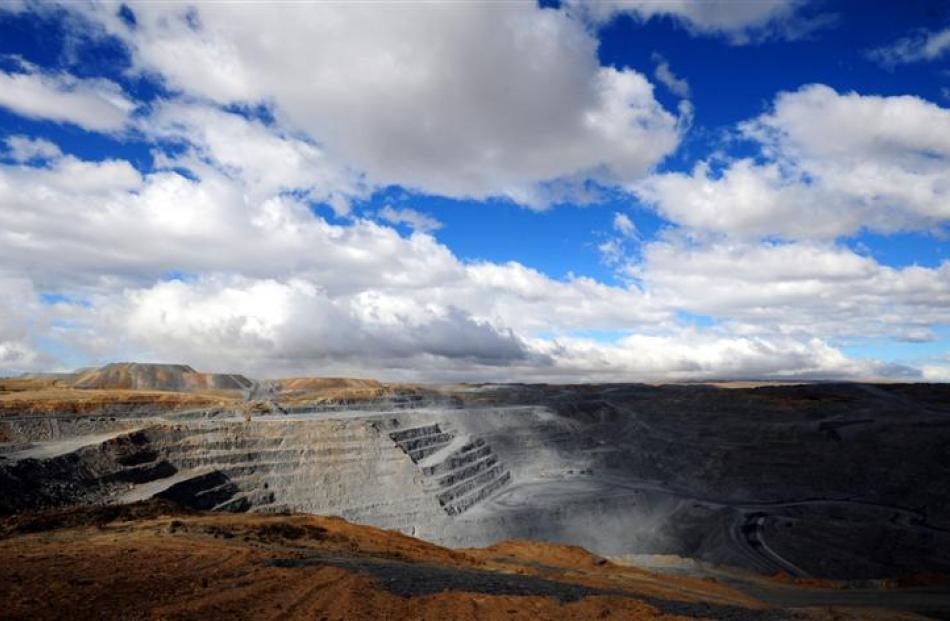 Oceana Gold is one of the companies mining in New Zealand seen with a positive outlook. Photo by...