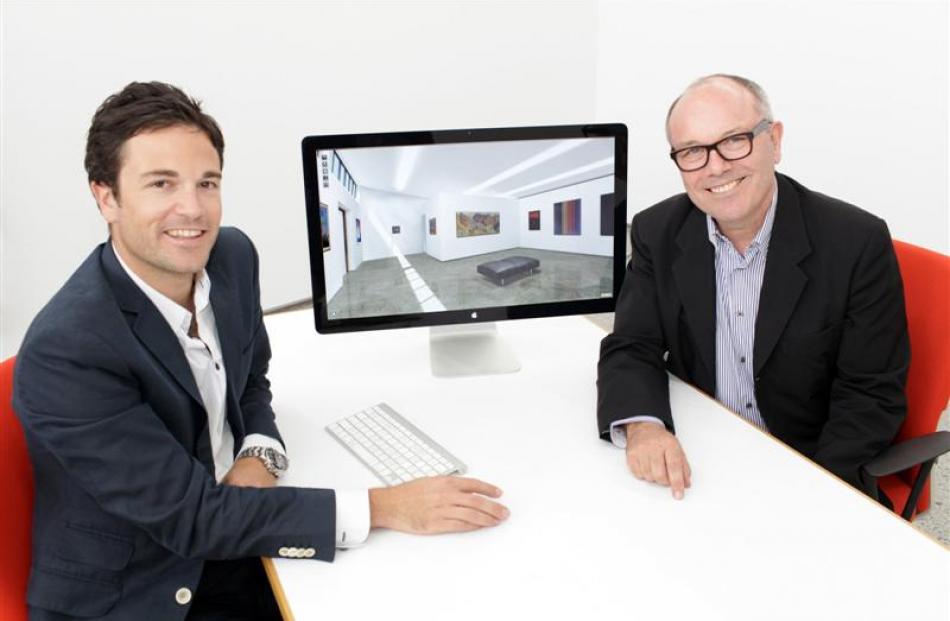 Ocula co-founders Simon Fisher (left) and Christopher Taylor