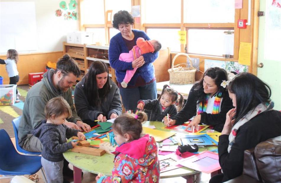 Opening day at the Tahuna Early Learning Centre. Photo supplied.
