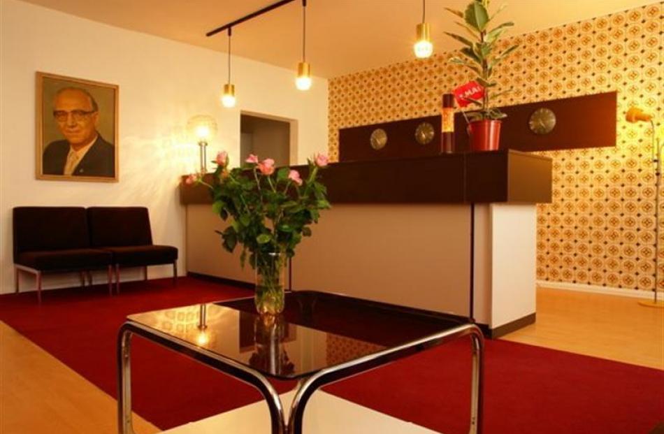 The decor of Ostel is designed to give guests a light-hearted experience of what life in the east...