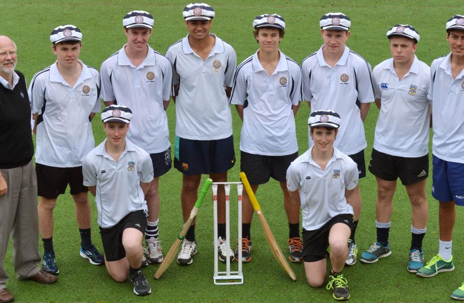 Otago Boys' High School cricketers are looking forward to appearing in the senior club...