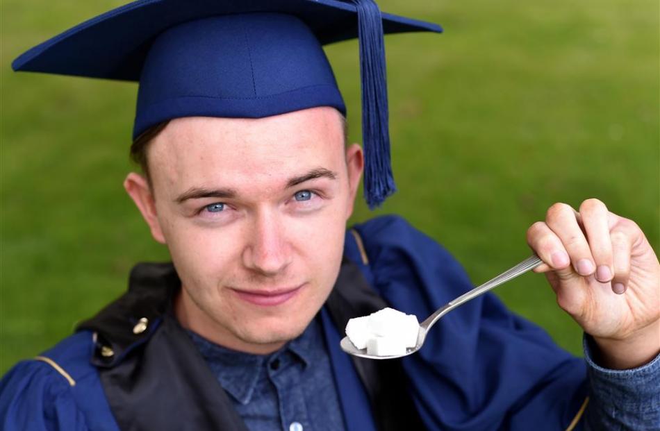 Otago Polytechnic student George Chalmers (20) is graduating from Otago Polytechnic today,  after...