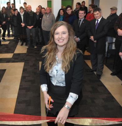 Otago University Students Association president Ruby Sycamore-Smith opens the association's...