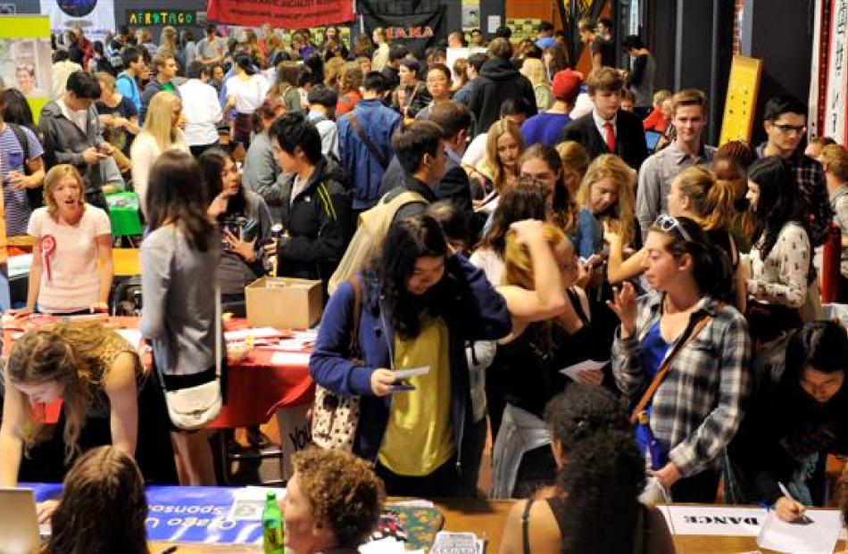 OUSA clubs development officer James Grubb  said joining a club was a great way to meet like...
