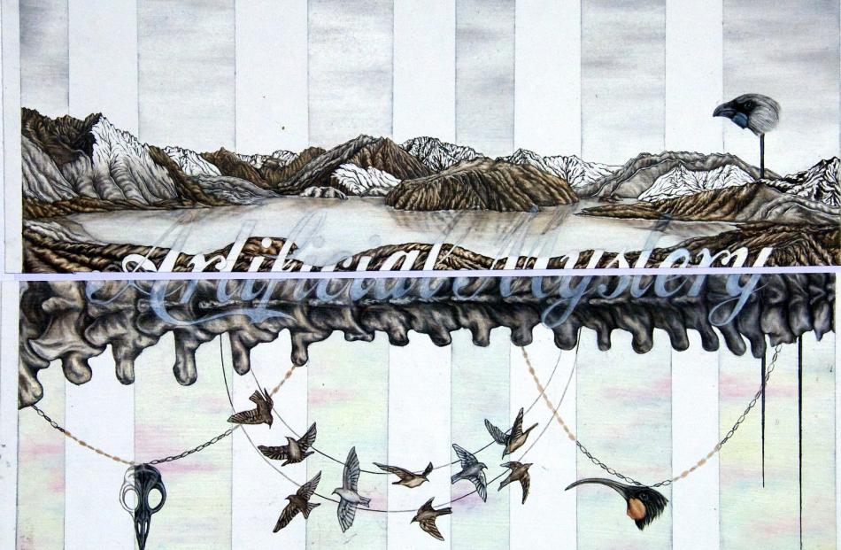 Painting by Jasmine Knowles.